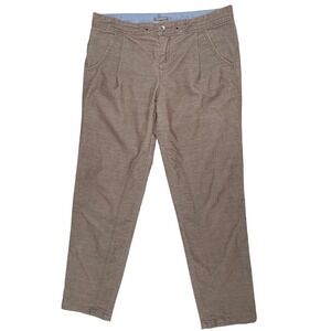 Toad&Co Womens Corduroy Ankle Pants 6 Taupe Brown Stretch Sustainable Eco Chic